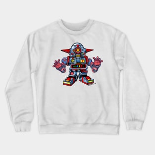 WH1Z B0T Raw Crewneck Sweatshirt